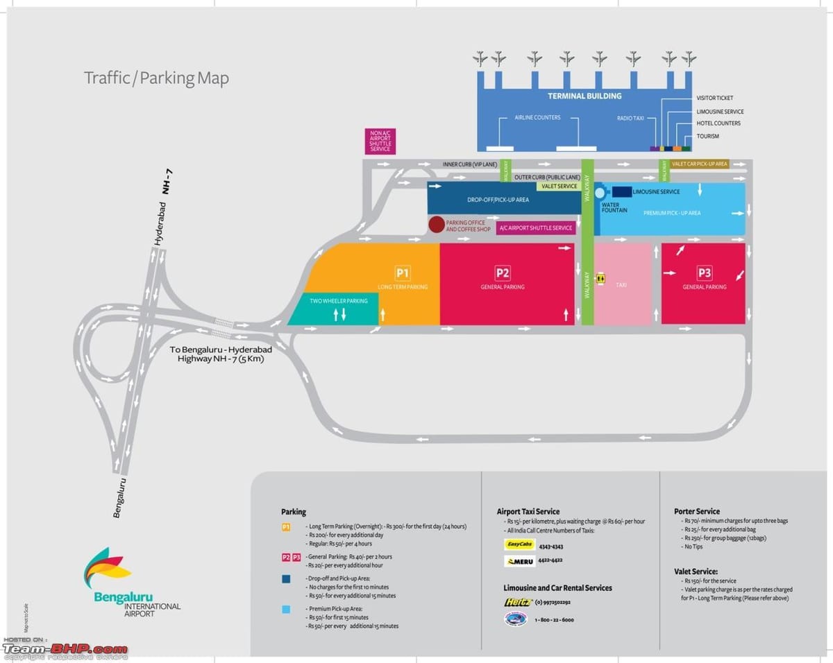 letiště Bangalore mapa