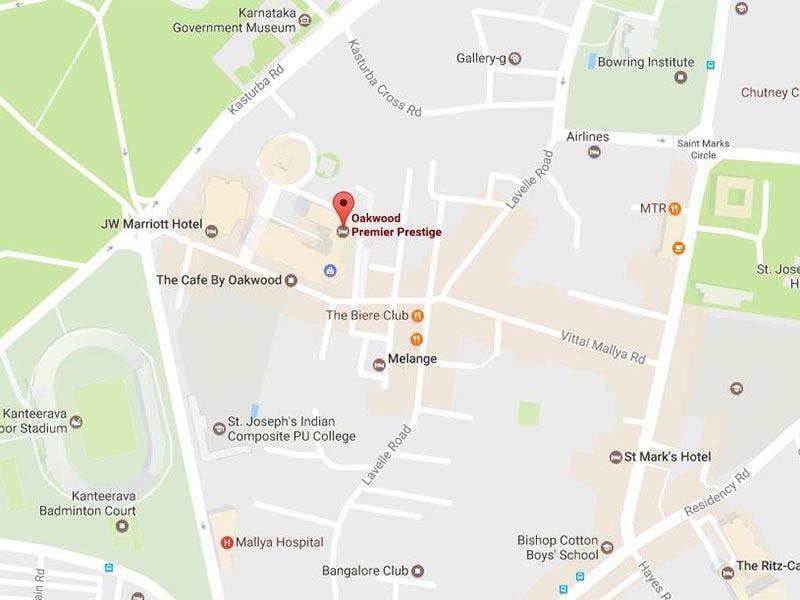 mapa ub city Bangalore